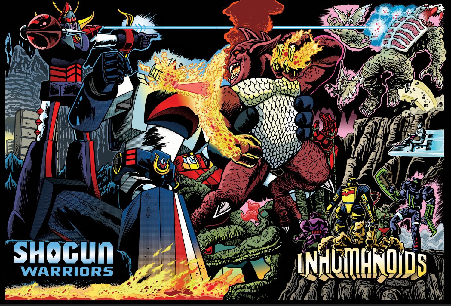 Shoguns Vs Inhumanoids
