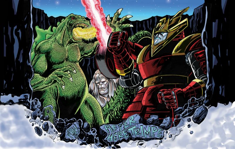Godzilla Vs Red Ronin