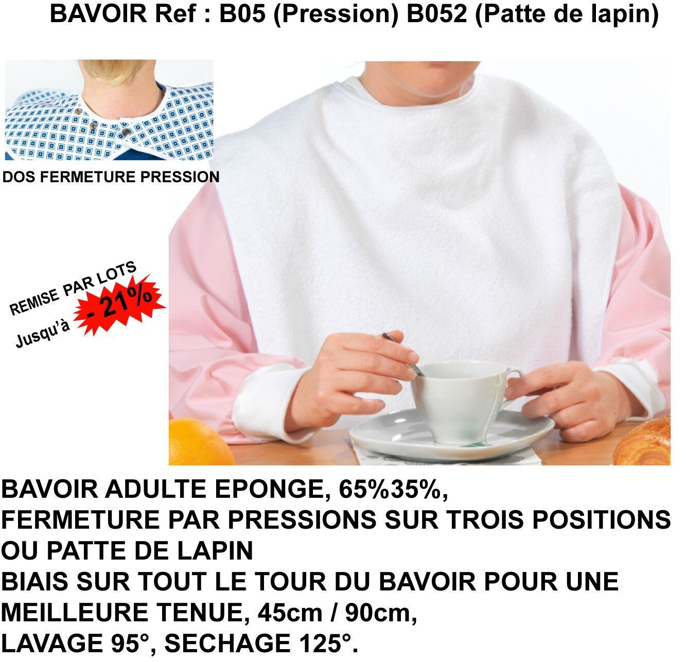 Bavoir B05 B052