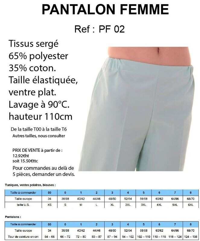 Pantalon Femme PF02