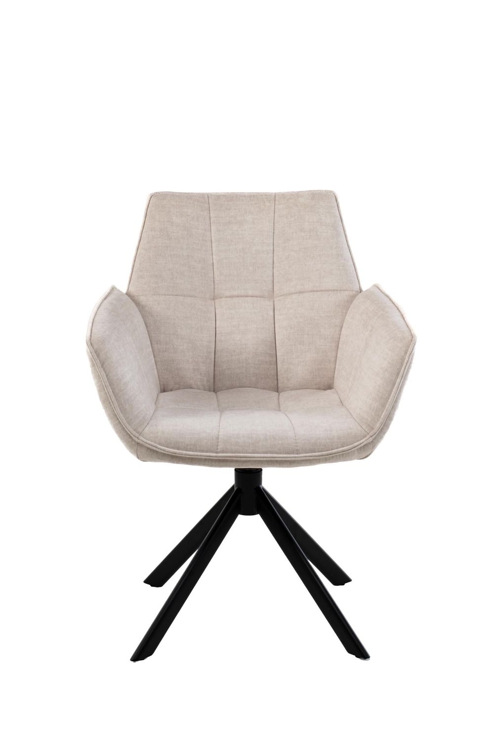 Monaco eetkamerstoel | Draaibaar | Milan beige 170 | snel leverbaar