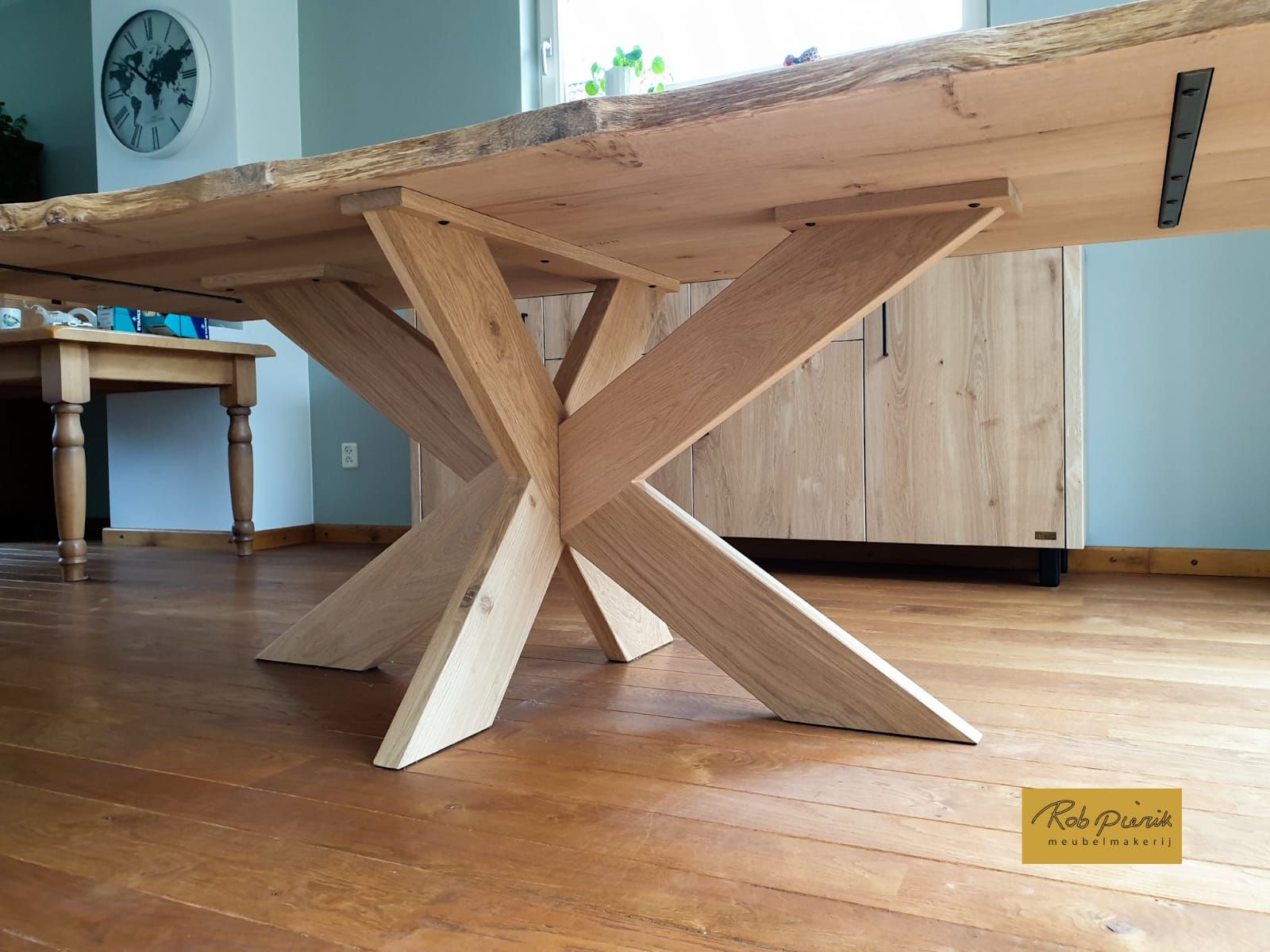 Boomstamtafel met matrix | Diverse maatvoering en houten soorten