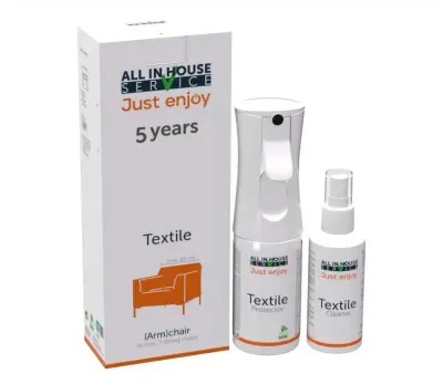 All in house vlekken garantie 5 jaar voor  2 gestoffeerde stoelen