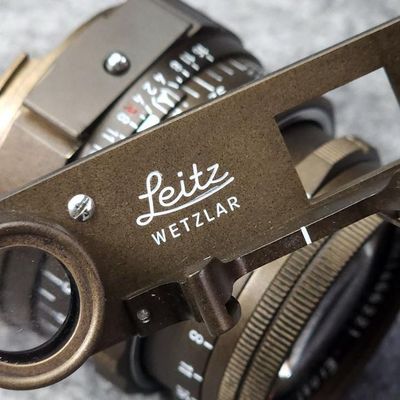 Leica M2 Black and Patina repaint and CLA Set Leica M2 Black and Patina repaint and CLA Set