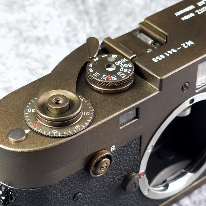 Leica M2 Black and Patina repaint and CLA Set Leica M2 Black and Patina repaint and CLA Set
