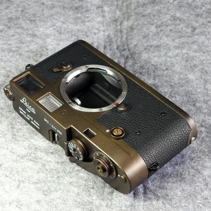 Leica M2 Black and Patina repaint and CLA Set Leica M2 Black and Patina repaint and CLA Set