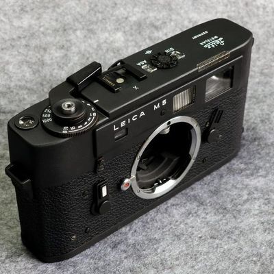 Leica M5 Matt Black Edition Body with upgraded Meter and DAG