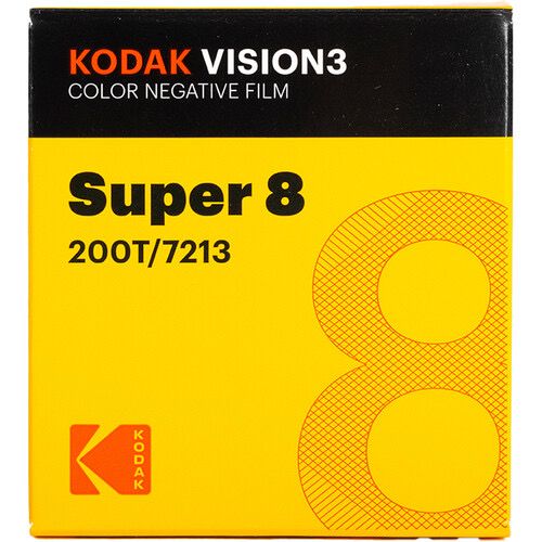 Kodak Super 8 movie film 200T 50’