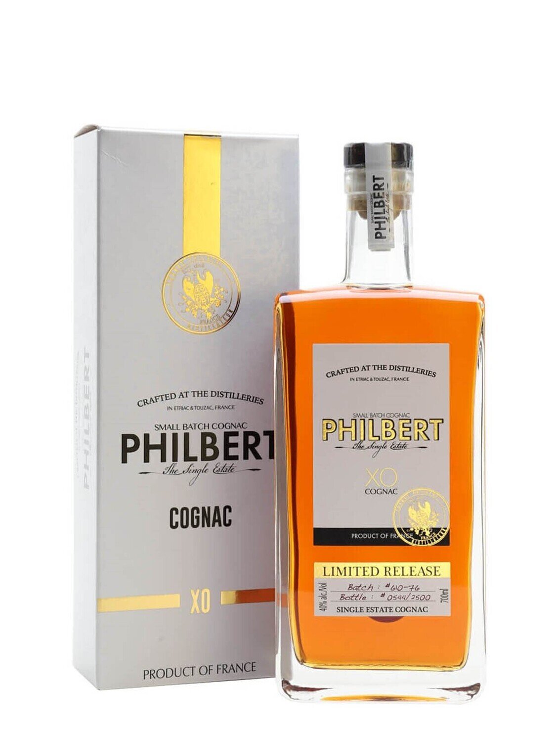 Philbert Cognac XO 40% ABV 700mL