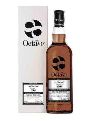 Octave Aultmore 2008 8 Year Old Single Malt Scotch Whisky Cask #9516042 55.5% ABV 750mL