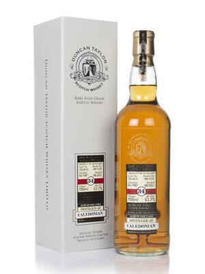 Duncan Taylor Rare Auld Grain Caledonian 1987 31 Year Old Scotch Whisky Cask #7823875 52.9% ABV 750mL