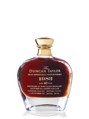 Duncan Taylor 1983 Port Ellen 40 Year Old Islay Single Malt Scotch Whisky 52.4% ABV 700mL