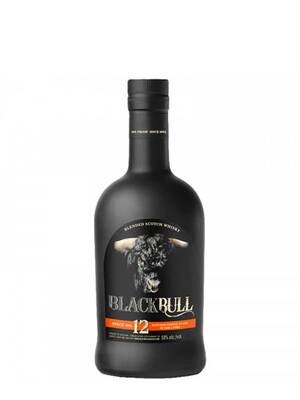 Black Bull 12 Year Old Blended Scotch Whisky 50% ABV 750mL