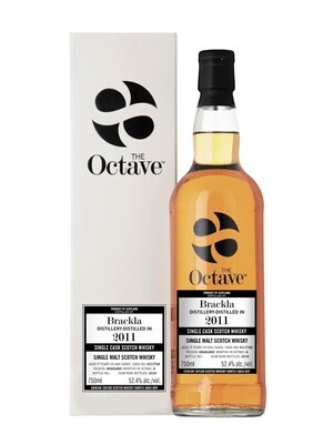 The Octave Brackla 2011 7 Year Old Single Malt Scotch Whisky Cask #9317768 52.4% 750mL