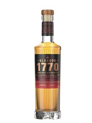 Glasgow 1770 The Original Fresh & Fruity Scotch Whisky 46% ABV 700mL