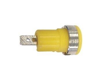 EC1010 BINDING POST, FASTON - YELLOW