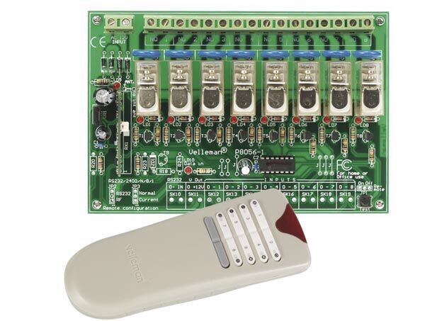 8-CHANNEL RF REMOTE CONTROL SET