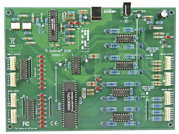 EXTENDED USB INTERFACE BOARD