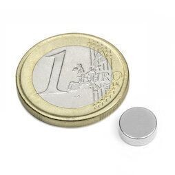 Neodymium, N45, nickel-plated 3mm