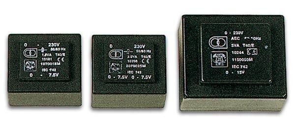 ENCAPSULATED TRANSFORMER 0.7VA 1 x 9V