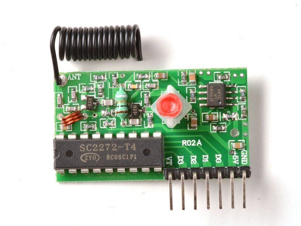 Simple RF L4 Receiver - 315MHz Latching
