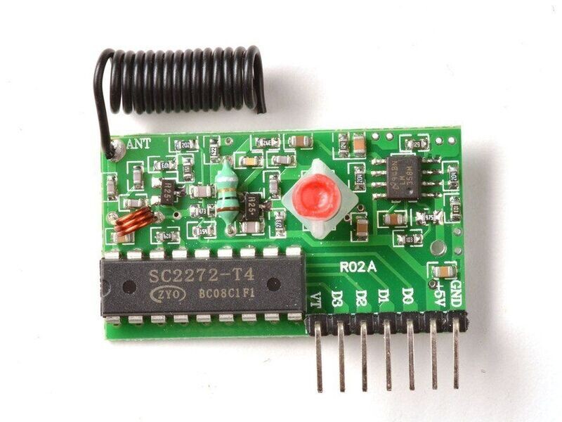 Simple RF L4 Receiver - 315MHz Latching