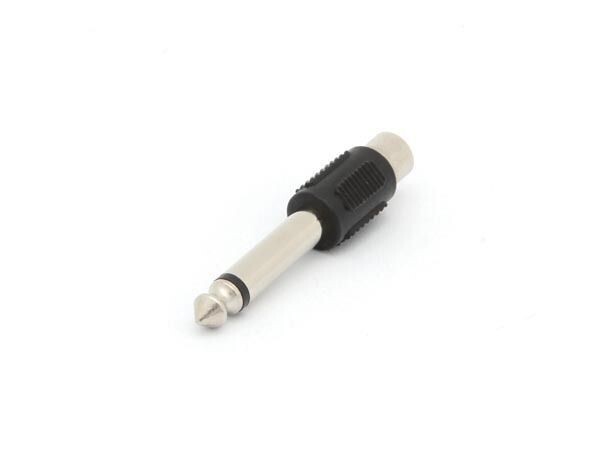 FEMALE RCA TO MALE 6.35mm MONO JACK