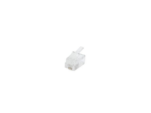 MODULAR CONNECTOR RJ10 4P4C