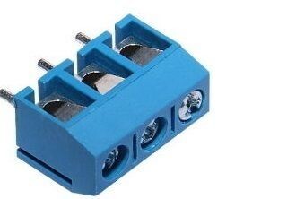 3-Pin 3 way Screw Terminal Block