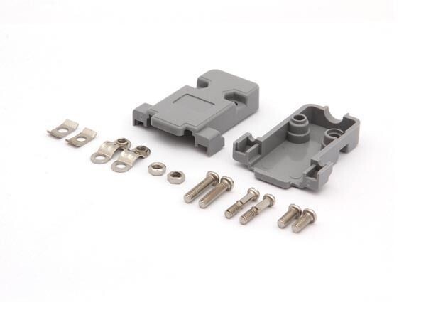 PLASTIC HOUSING FOR 9-PIN SUB-D CONNECTOR