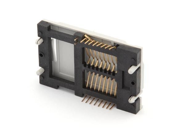 CHIPCARD READER SOCKET-Gold Contacts
