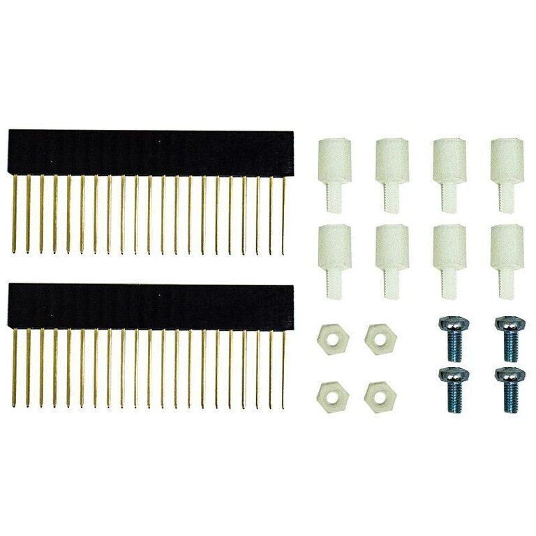 21 Way Stackable Pin Header & Fixings