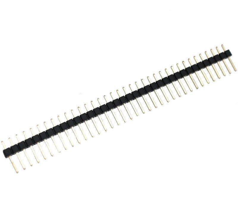 Single Row PCB pin headers 2.54mm 36-way