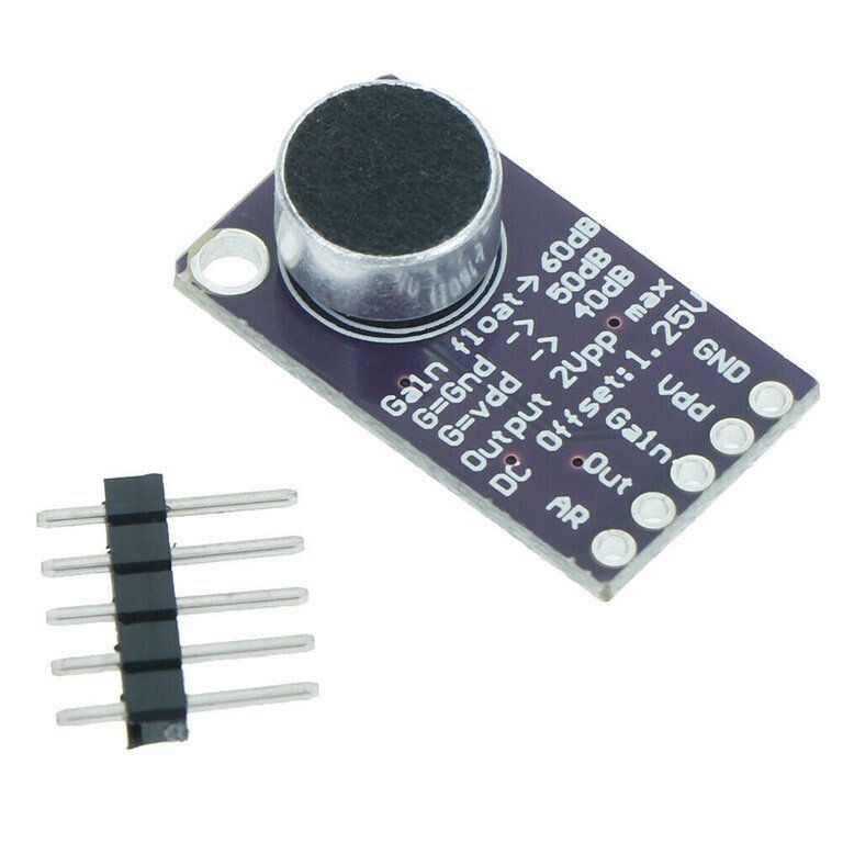 MAX9814 Microphone AGC Amplifier Module