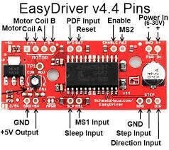Easy Driver Shield Stepper Motor Driver