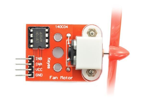 Fan Motor Module for Firefighting Robot