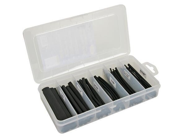 HEAT-SHRINKABLE TUBE KIT - BLACK