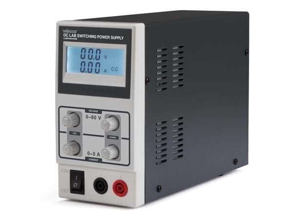 DC LAB SWITCHING MODE 0-60 VDC / 0-5 A MAX