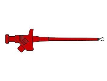 CLAMP TYPE WITH FLEXIBLE SHAFT RED