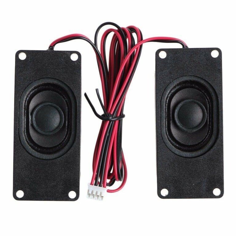 Pair of Black 3070 4 Ohm 3W Loudspeakers