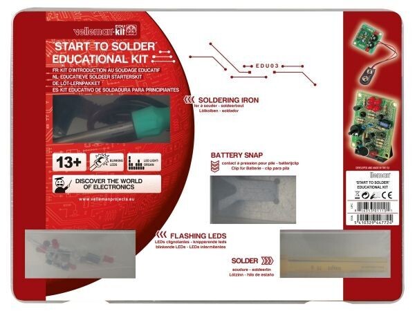 START TO SOLDER EDUCATIONAL KIT