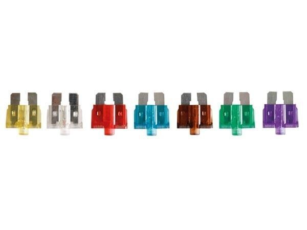 10-PIECE CAR FUSE SET WITH INDICATOR LIGHT