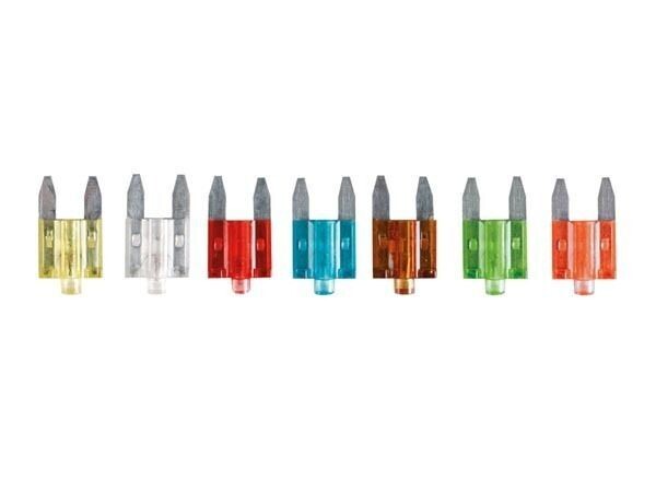 10-PIECE MINI CAR FUSE SET WITH INDICATOR