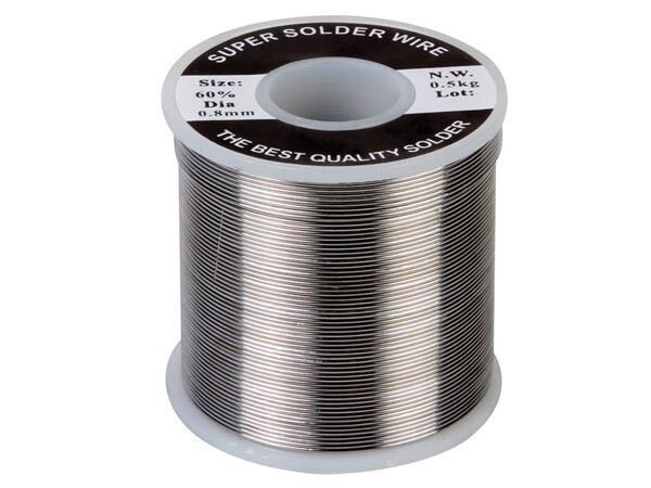 SOLDER 60-40 0.8mm 500g