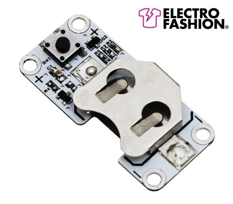 Electro-Fashion Latching Switch Coin Cell