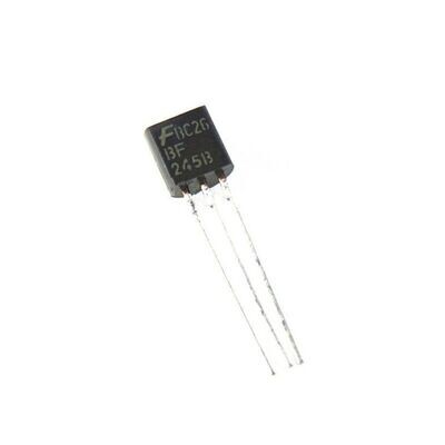 BF245A - Transistor: N-JFET | Unipolar; 30V; 25mA; 300mW; TO92 | Transfer Multisort Elektronik Serbia (WFS