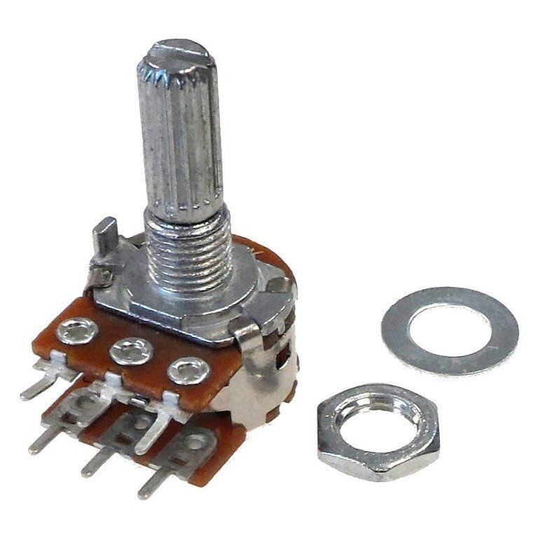 Dual Wipe Stereo Potentiometer, B10K