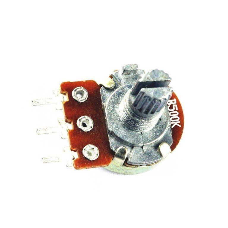 B500K Knurled Shaft Linear Potentiometer