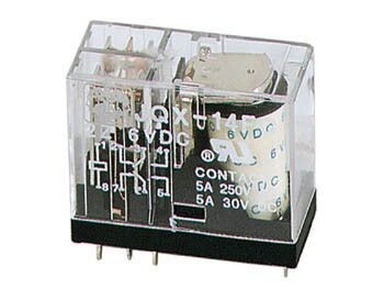 VERTICAL RELAY 5A/30VDC-220VAC 2 x INV