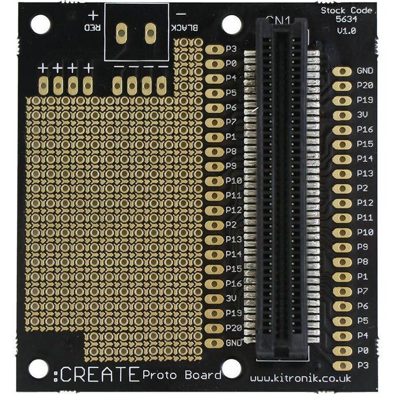 Kitronik :CREATE Proto Board For micro:bit